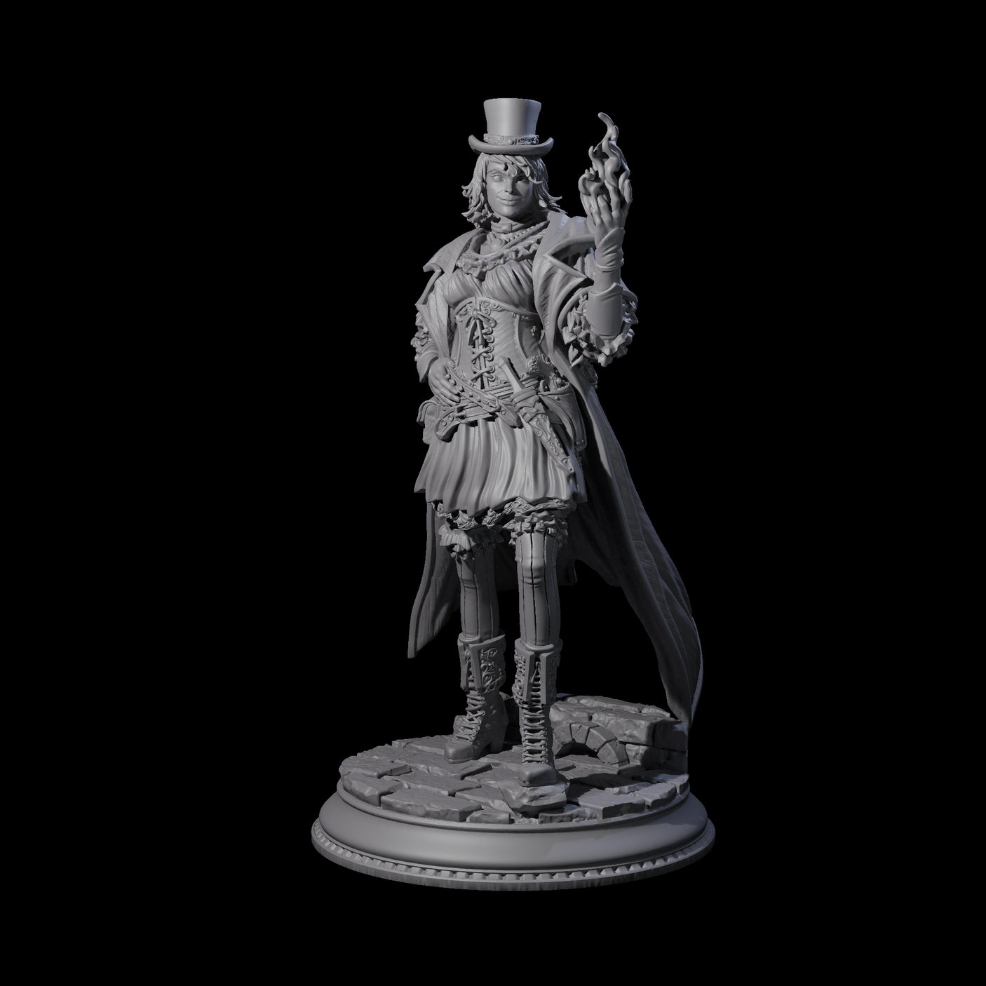 Confident Tricker Miniature for Dungeons and Dragons, Pathfinder or other TTRPGs