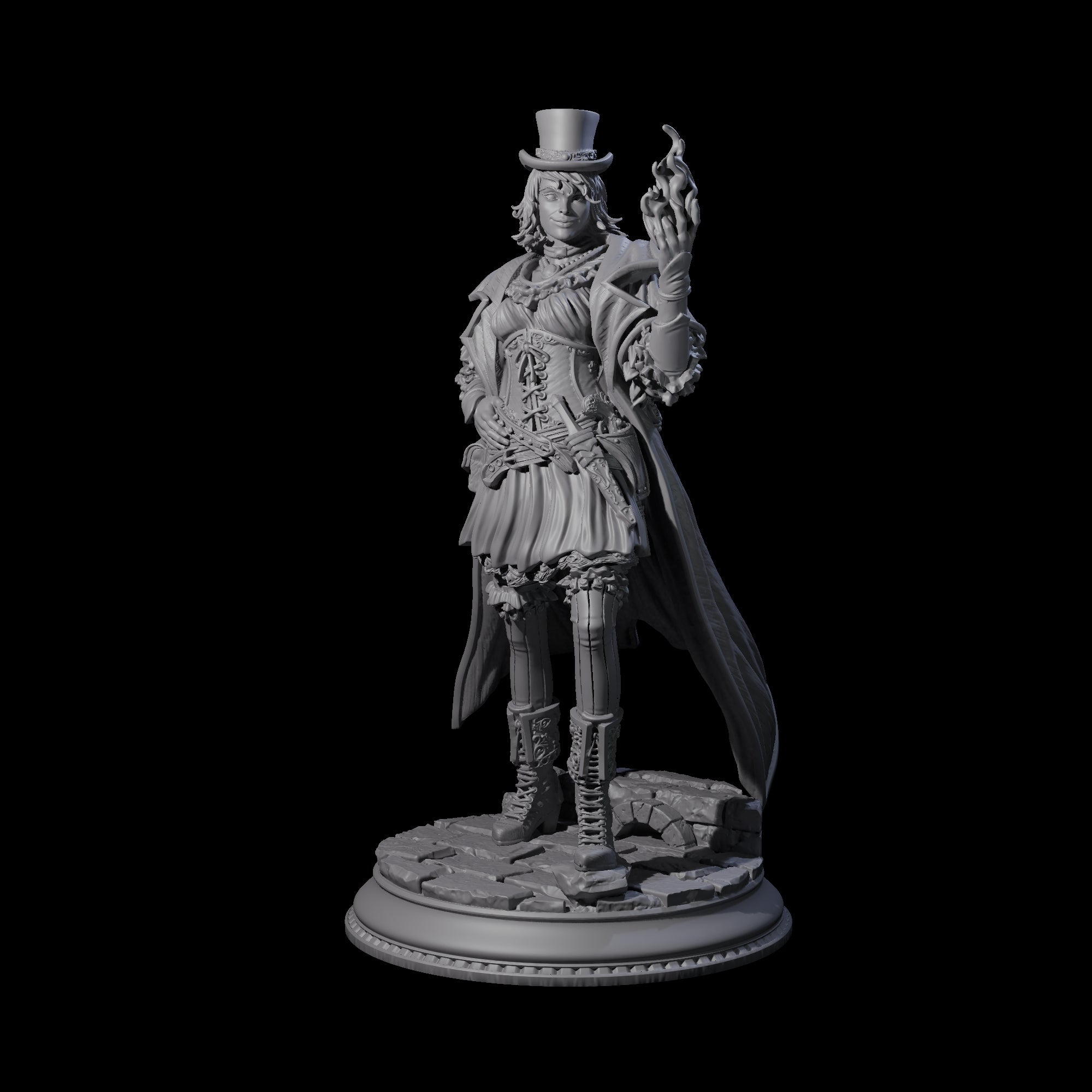 Confident Tricker Miniature for Dungeons and Dragons, Pathfinder or other TTRPGs