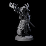 Confident Woodland Druid Miniature for Dungeons and Dragons, Pathfinder or other TTRPGs