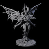 Conjuring Nascent Demon Lord Miniature for Dungeons and Dragons, Pathfinder or other TTRPGs