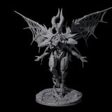 Conjuring Nascent Demon Lord Miniature for Dungeons and Dragons, Pathfinder or other TTRPGs