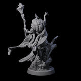 Conjuring Sea Witch Miniature for Dungeons and Dragons, Pathfinder or other TTRPGs