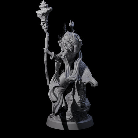 Conjuring Sea Witch Miniature for Dungeons and Dragons, Pathfinder or other TTRPGs