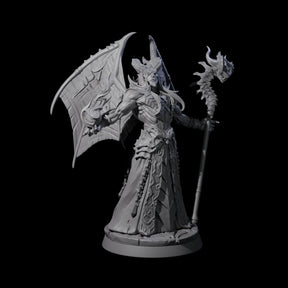 Conjuring Tricky Archdevil Miniature for Dungeons and Dragons, Pathfinder or other TTRPGs