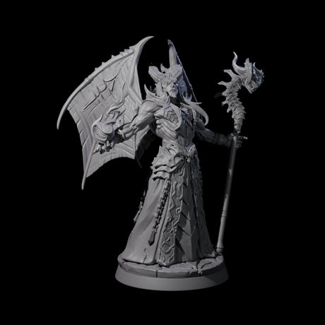 Conjuring Tricky Archdevil Miniature for Dungeons and Dragons, Pathfinder or other TTRPGs