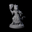 Connected Kobold Wizard Miniature for Dungeons and Dragons, Pathfinder or other TTRPGs