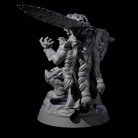 Considering Dwarf Elementalist Miniature for Dungeons and Dragons, Pathfinder or other TTRPGs