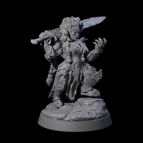 Considering Dwarf Elementalist Miniature for Dungeons and Dragons, Pathfinder or other TTRPGs