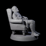 Convalescing Human Investigator Miniature for Dungeons and Dragons, Pathfinder or other TTRPGs