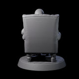 Convalescing Human Investigator Miniature for Dungeons and Dragons, Pathfinder or other TTRPGs