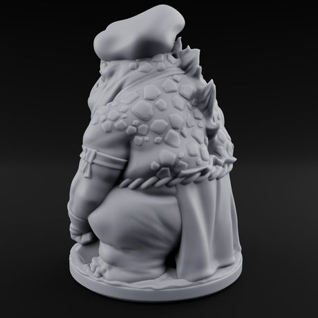 Cooking Up A Storm Kuo-Toa Chef Miniature for Dungeons and Dragons, Pathfinder or other TTRPGs