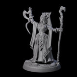 Corrupt High Priestess Miniature for Dungeons and Dragons, Pathfinder or other TTRPGs