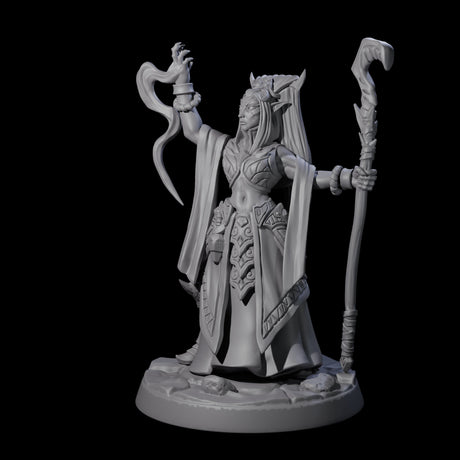 Corrupt High Priestess Miniature for Dungeons and Dragons, Pathfinder or other TTRPGs