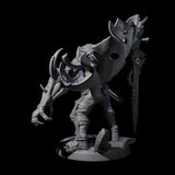 Corrupt Warforged Knight Miniature for Dungeons and Dragons, Pathfinder or other TTRPGs