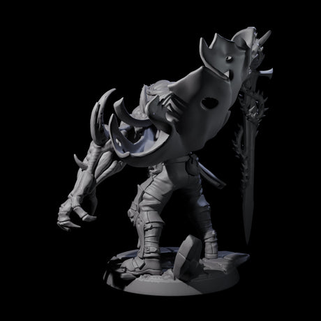 Corrupt Warforged Knight Miniature for Dungeons and Dragons, Pathfinder or other TTRPGs