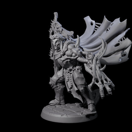Corrupt Warforged Knight Miniature for Dungeons and Dragons, Pathfinder or other TTRPGs