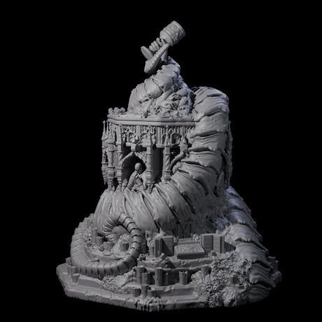 Corrupted Eldritch Chalice Miniature for Dungeons and Dragons, Pathfinder or other TTRPGs