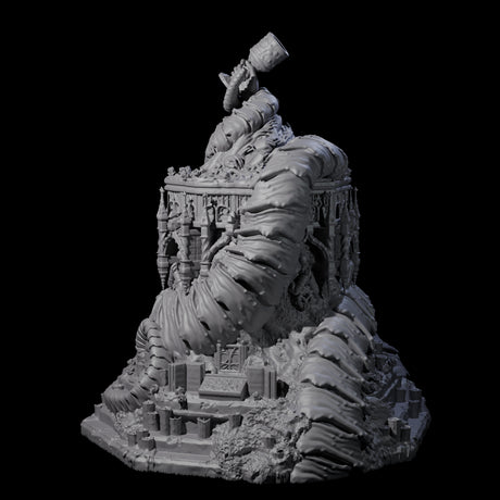Corrupted Eldritch Chalice Miniature for Dungeons and Dragons, Pathfinder or other TTRPGs