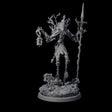 Corrupted Human Druid C Miniature for Dungeons and Dragons, Pathfinder or other TTRPGs