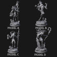 Corrupted Human Druids Miniature for Dungeons and Dragons, Pathfinder or other TTRPGs