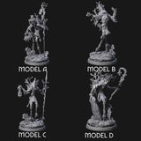 Corrupted Human Druids Miniature for Dungeons and Dragons, Pathfinder or other TTRPGs