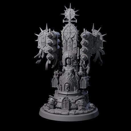 Corrupted Human Techpriest A Miniature for Dungeons and Dragons, Pathfinder or other TTRPGs