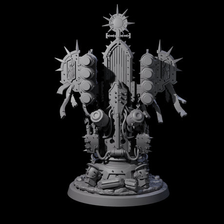 Corrupted Human Techpriest A Miniature for Dungeons and Dragons, Pathfinder or other TTRPGs