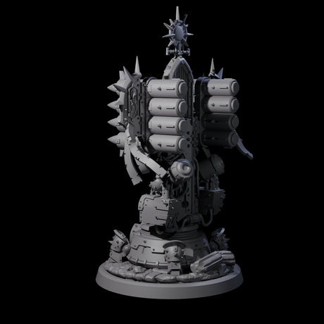 Corrupted Human Techpriest A Miniature for Dungeons and Dragons, Pathfinder or other TTRPGs