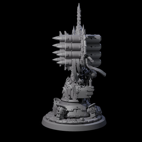 Corrupted Human Techpriest A Miniature for Dungeons and Dragons, Pathfinder or other TTRPGs