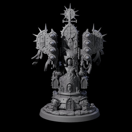 Corrupted Human Techpriest A Miniature for Dungeons and Dragons, Pathfinder or other TTRPGs