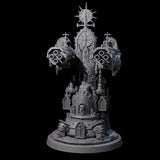 Corrupted Human Techpriest B Miniature for Dungeons and Dragons, Pathfinder or other TTRPGs