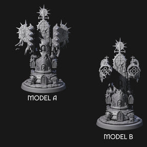 Corrupted Human Techpriests Miniature for Dungeons and Dragons, Pathfinder or other TTRPGs