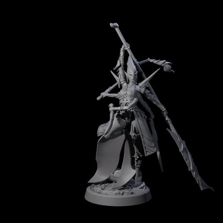 Corrupted Marilith B Miniature for Dungeons and Dragons, Pathfinder or other TTRPGs