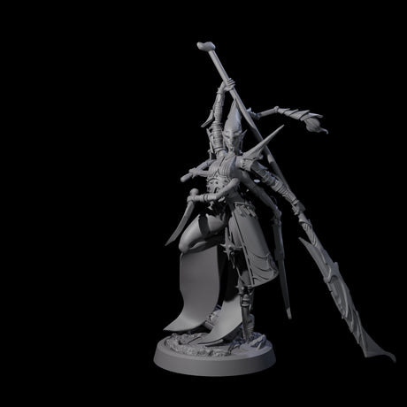 Corrupted Marilith B Miniature for Dungeons and Dragons, Pathfinder or other TTRPGs