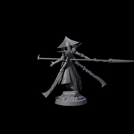 Corrupted Marilith C Miniature for Dungeons and Dragons, Pathfinder or other TTRPGs