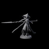 Corrupted Marilith C Miniature for Dungeons and Dragons, Pathfinder or other TTRPGs