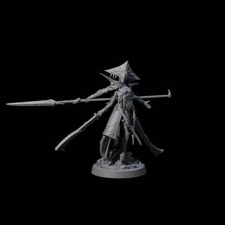 Corrupted Marilith C Miniature for Dungeons and Dragons, Pathfinder or other TTRPGs