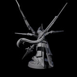 Corrupted Marilith D Miniature for Dungeons and Dragons, Pathfinder or other TTRPGs