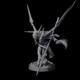 Corrupted Marilith D Miniature for Dungeons and Dragons, Pathfinder or other TTRPGs