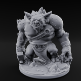Corrupted Mutant Goblin Miner Miniature for Dungeons and Dragons, Pathfinder or other TTRPGs