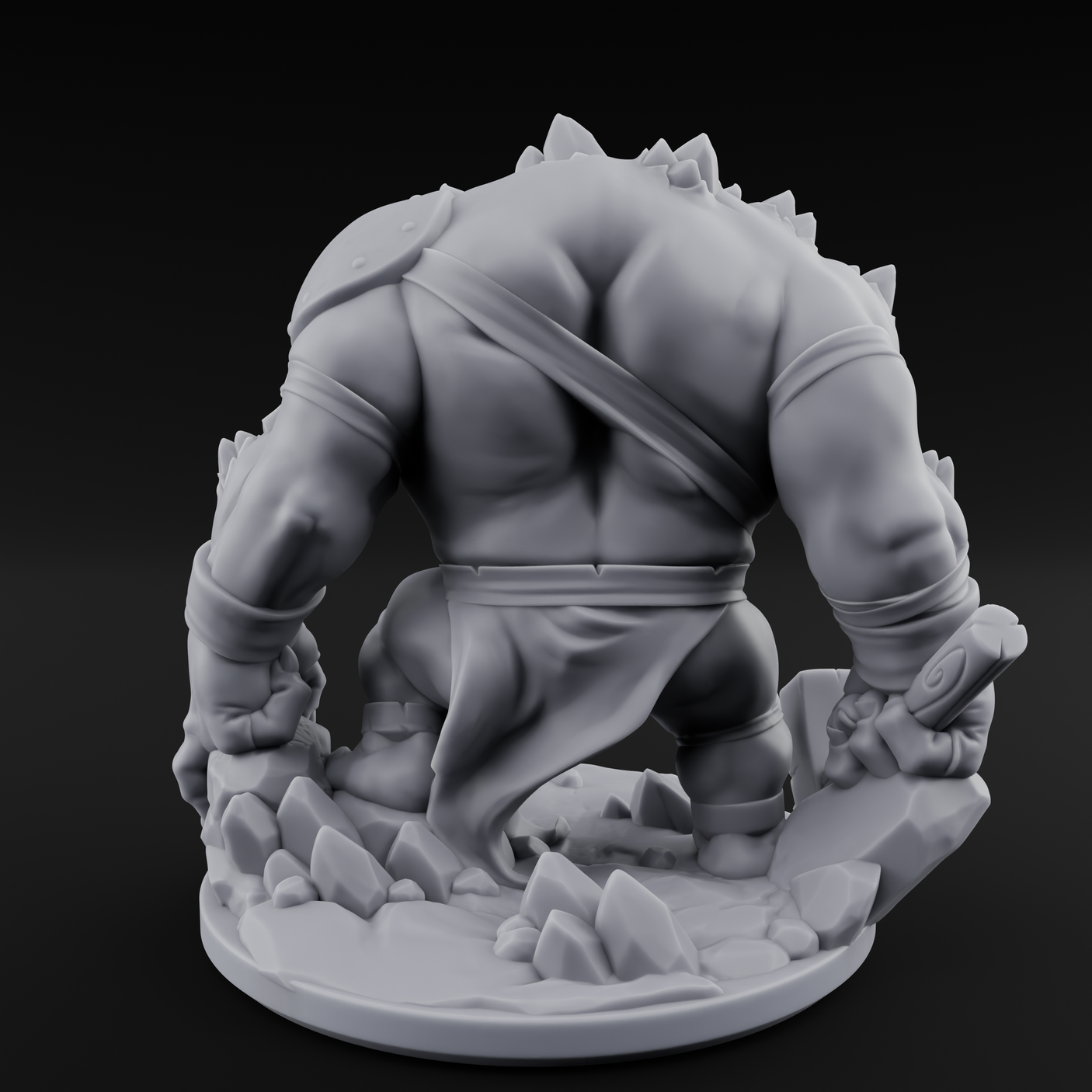 Corrupted Mutant Goblin Miner Miniature for Dungeons and Dragons, Pathfinder or other TTRPGs
