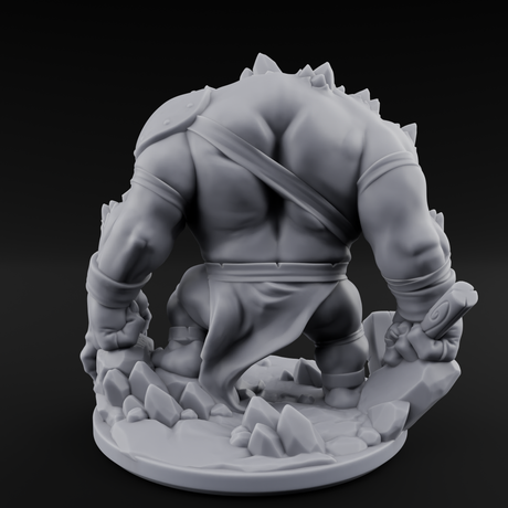 Corrupted Mutant Goblin Miner Miniature for Dungeons and Dragons, Pathfinder or other TTRPGs