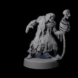 Corrupted Orc Necromancer Miniature for Dungeons and Dragons, Pathfinder or other TTRPGs