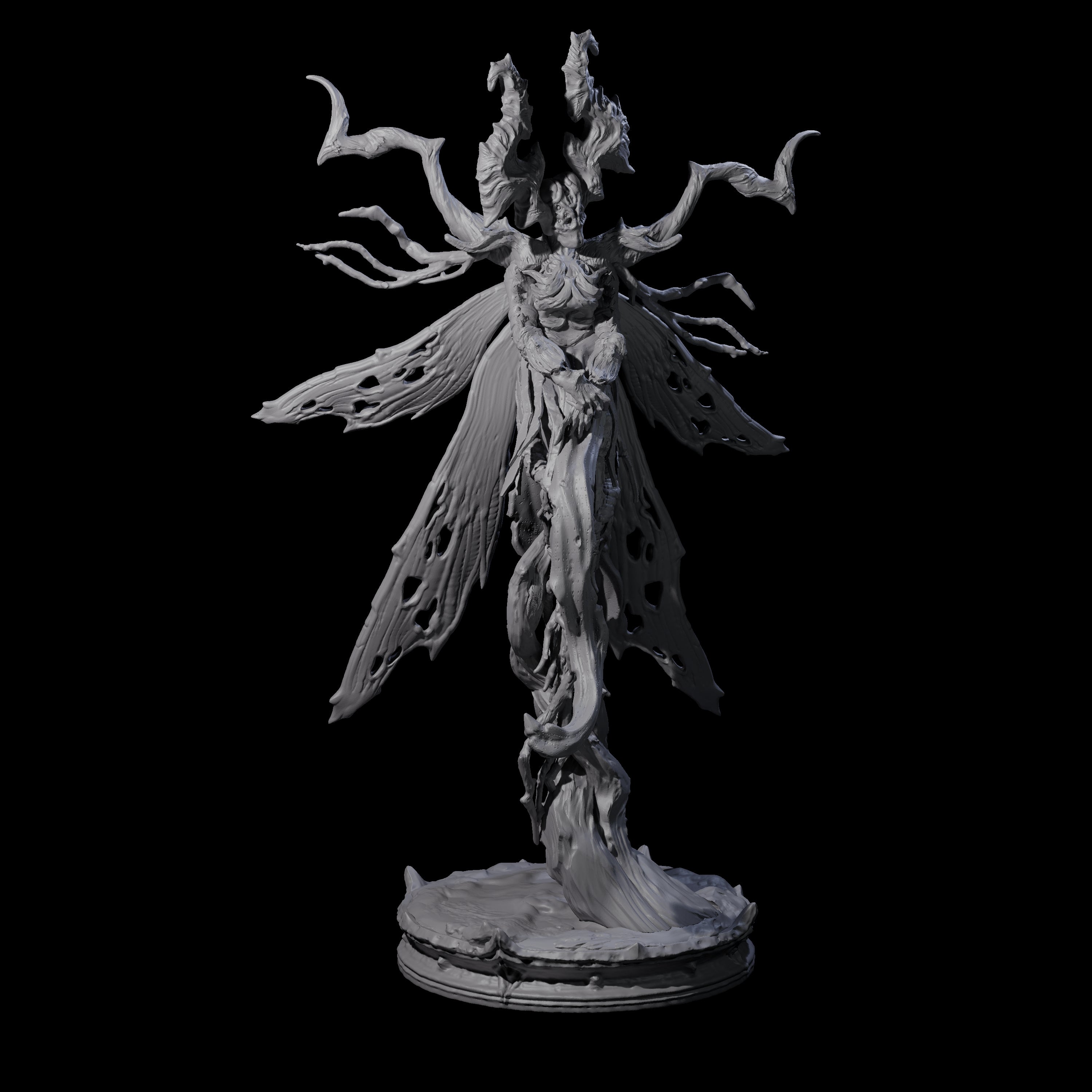 Corrupted Underdark Dryad C Miniature for Dungeons and Dragons, Pathfinder or other TTRPGs