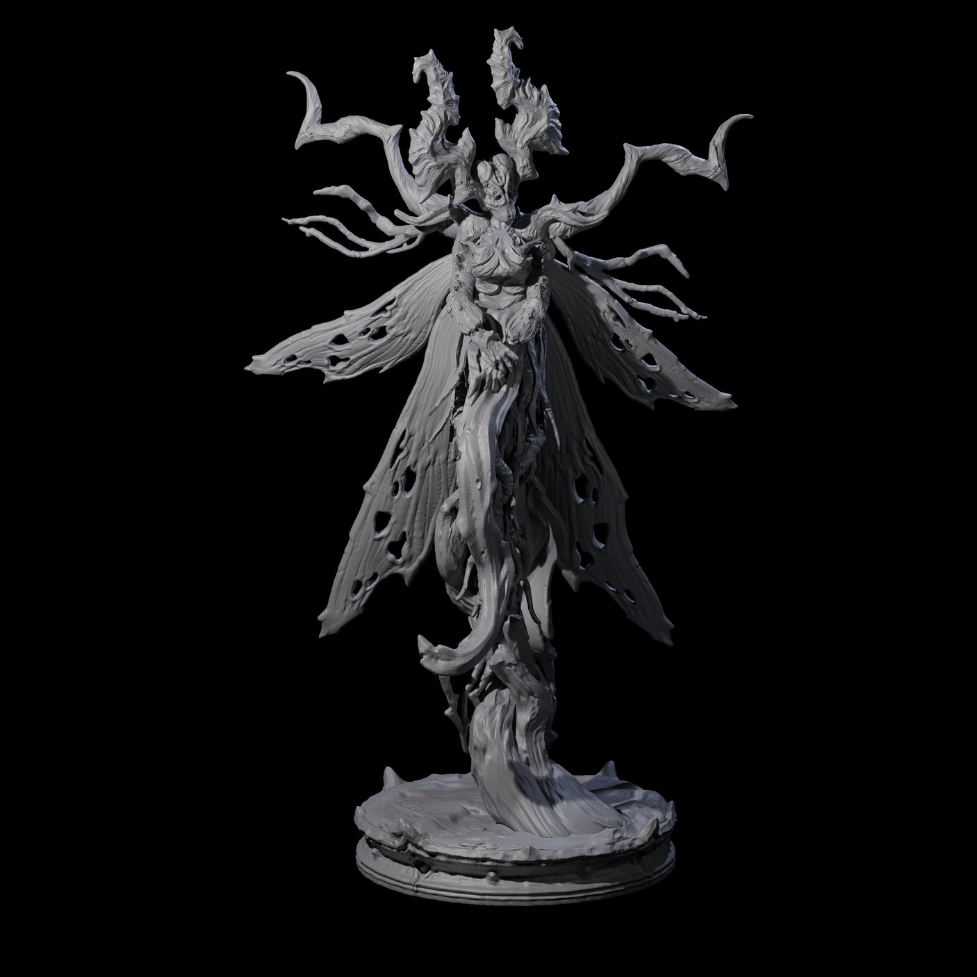 Corrupted Underdark Dryad C Miniature for Dungeons and Dragons, Pathfinder or other TTRPGs