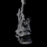 Corrupted Valkyrie Miniature for Dungeons and Dragons, Pathfinder or other TTRPGs