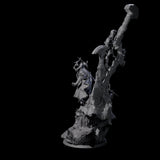 Corrupted Valkyrie Miniature for Dungeons and Dragons, Pathfinder or other TTRPGs