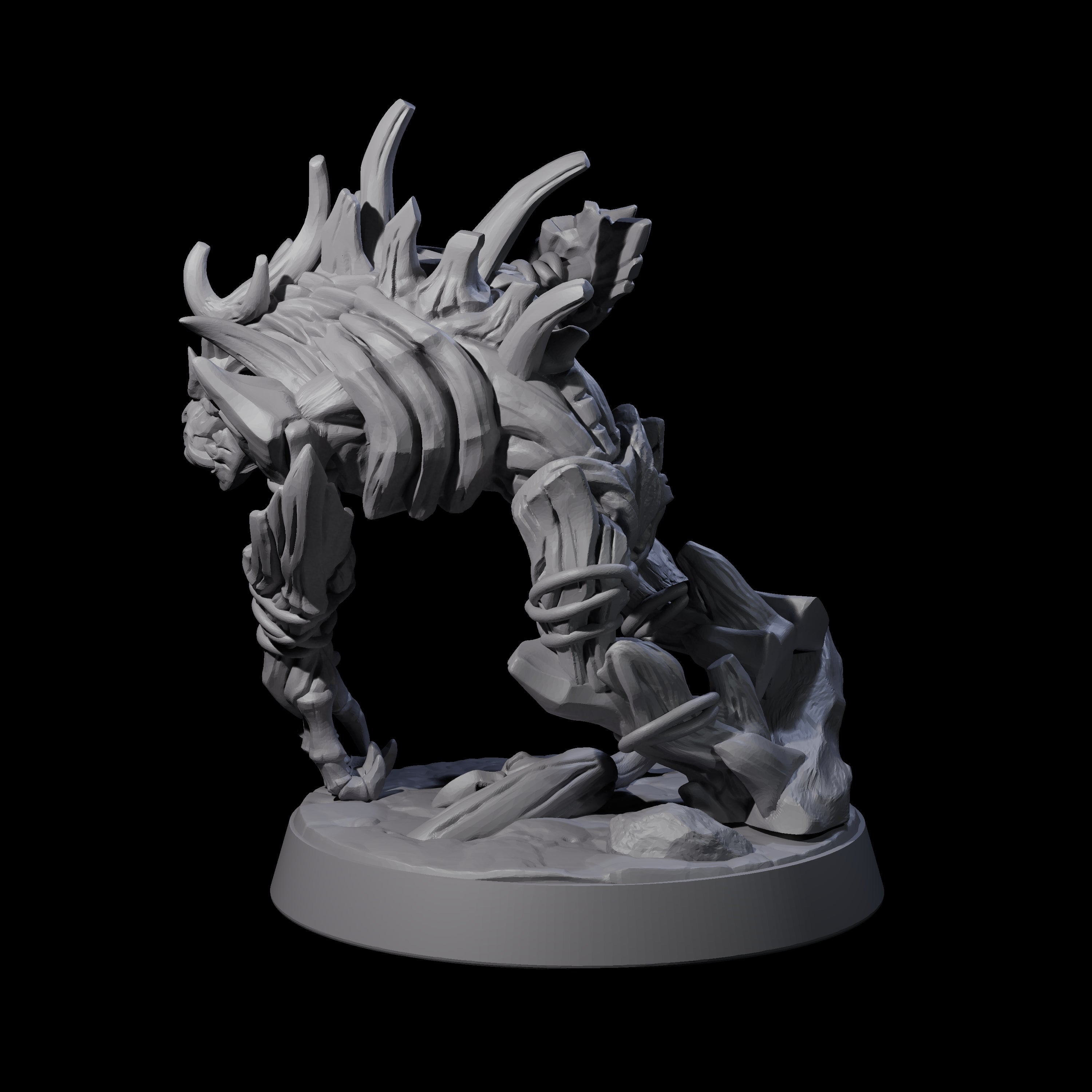 Corrupted Wood Woad B Miniature for Dungeons and Dragons, Pathfinder or other TTRPGs