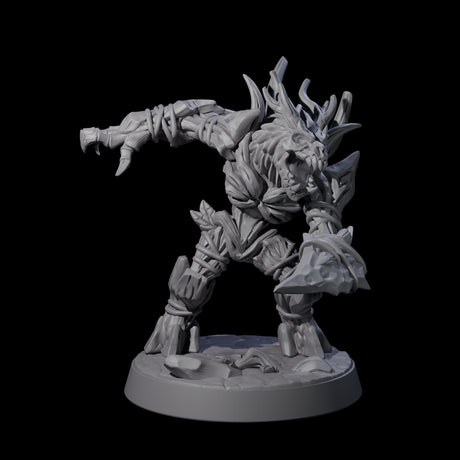 Corrupted Wood Woad C Miniature for Dungeons and Dragons, Pathfinder or other TTRPGs