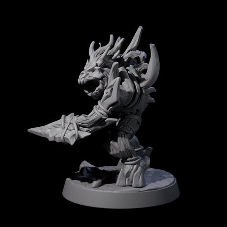 Corrupted Wood Woad C Miniature for Dungeons and Dragons, Pathfinder or other TTRPGs